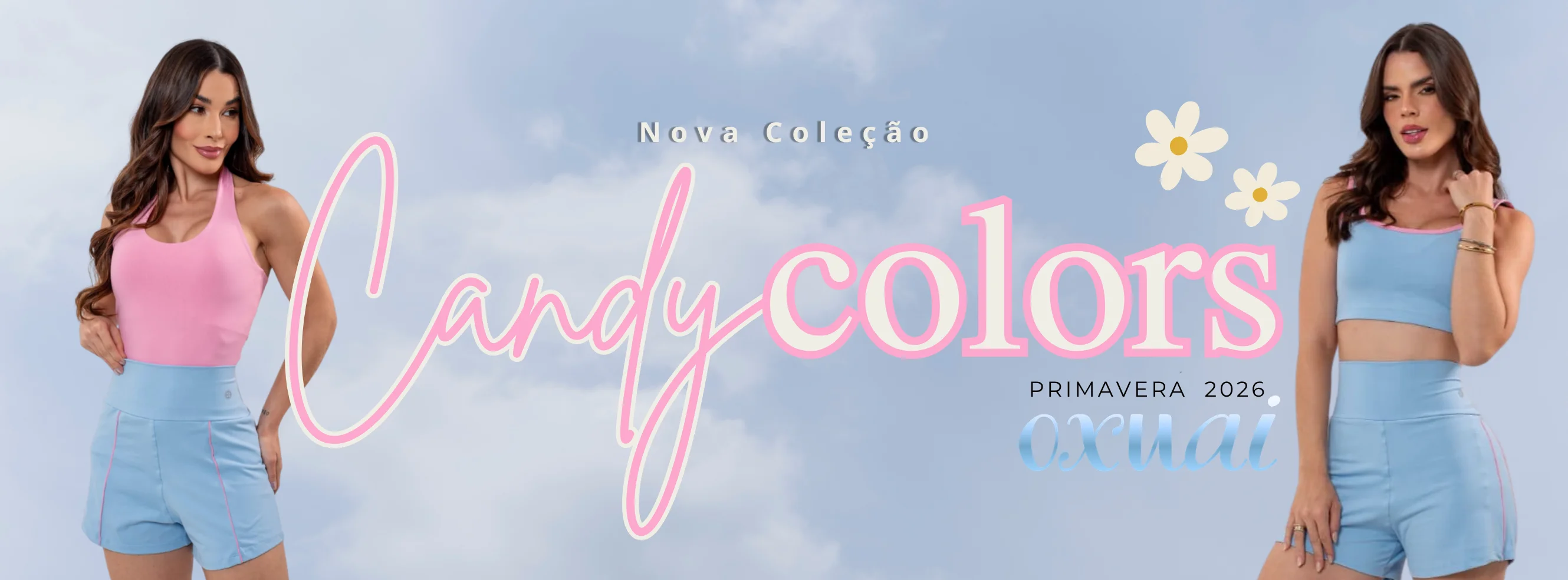 Nova coleção Candy Colors, primavera 2026